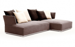Угловой диван со скрытым каркасом Amoenus