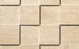Travertino Alabastrino Mosaico 3D Рельефная, для стен ADP7