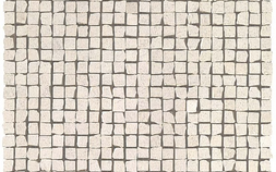 Clauzetto White Tumbled Mosaic 9STL