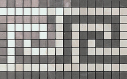 Мозаичный бордюр Grey/Moon Angolo Mosaico ASM9