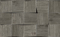 Рельефная мозаика для стен Grey Timber Mosaico 3D AMV4
