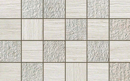 Travertino White Mosaico Mix ASOE