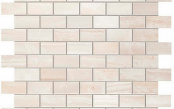 Pure White Brick Mosaic / Пьюр Вайт Брик Мозаика 600110000202